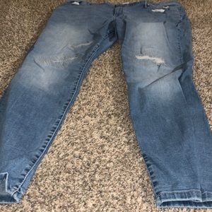 light wash jeans